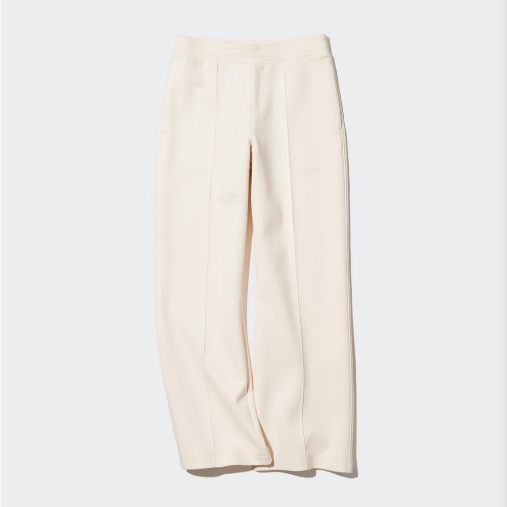 Uniqlo Dry Sweat Off White Track Pants